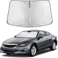 Windshield Sunshade Compatible for Honda Accord 2008-2010 2011 2012, Sun Visor for Front Windshield & Window Sun Shade Cover, UV Heat Blocker & Protector, Car Accessories