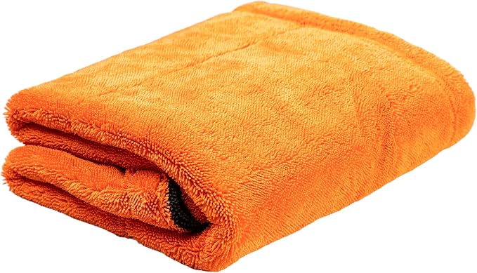 24"x36" Car Drying Towel, 1200GSM Microfiber Towel for Cars, Twisted-Loop Drying Towel Car Detailing, Double Sided Super Absorbent, No Water Spots, Label-Free Design Car Towel
