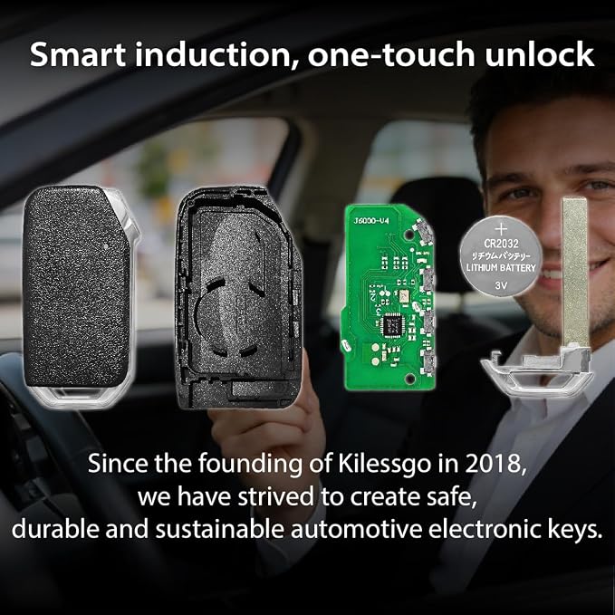 Replacement for 2020 Kia Telluride Key Fob TQ8-FOB-4F24 434MHz 4 Buttons