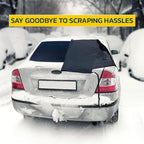 Seal Skin Covers Windshield Cover for Ice and Snow, All Weather Waterproof Snow Cover for car, Winter Accessories for Sedan, SUV & Trucks (43" x 65")