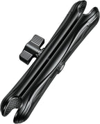 1.5" Ball Aluminum Alloy Double Socket Arm, 9.1" Length Long Arm | Compatible with RAM Mounts C Size 1.5" Ball Components, 360° Rotation, for Fish Finder Mount, Marine Electronic Mount