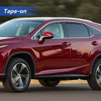 Window Visors Rain Guards for 2010-2015 Lexus RX350, Out-Channel Window Vent Wind Deflectors Visors Shades for 10-15 Lexus RX450h