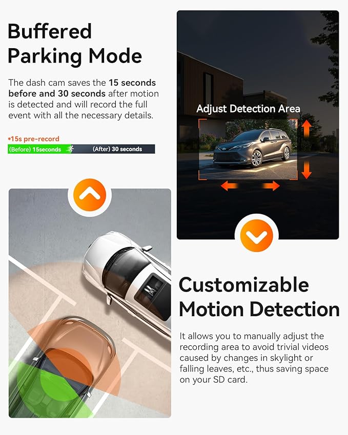 N2X 2.7K Dash Cam Front and Inside, 5G WiFi Dual Dash Camera for Car with HDR IR Night Vision, STARVIS 2, GPS, 2.5K/60FPS, G-Sensor, 24/7 Parking Mode, Voice Control, Support 512GB Max
