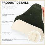 Magnetic Sunglass Holder for Car Visor, Leather Car Glasses Holder | Beige Visor Accessories Eyeglasses Holder Glasses Storage Case