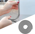 Car Door Edge Guards, 16Ft Universal Car Edge Rubber Seal Trim Protector, U Shape Door Edge Protector Guard, Aluminum Boat Edge Guards, Car Decoration Accessories for Most Cars (Gray)