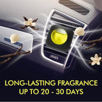 Car Air Fresheners, Vanilla, 6-Pack, 4ml Each, Odor Eliminator