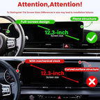 Car Phone Holder Fit for Kia Carnival 2025-2026 Accessories -Cell Phone Mount for Carnival 12.3 inch Touchscreen Hands-Free 360° Rotation,Does Not Affect Air Vent