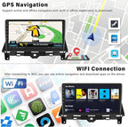 Android 13 Car Stereo for Honda Accord 2008 2009 2010 2011 2012 2013 10.1 Inch Touch Screen 2G+64G CarPlay Android Auto Car Radio Bluetooth GPS Navigation HiFi WiFi FM SWC Backup Camera MIC