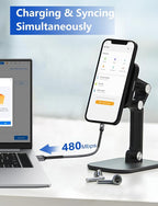 USB C Cable Fast Charging, 2Pack 1FT USB A to USB C Charge Cable, Short USB Type C Charging Cord Compatible with iPhone 17/16/15/Samsung Galaxy S20 S10/Google/Plus Note 10 9 8