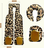 2 Pack Purse Hook for Car Headrest, Car Seat Back Storage Hook for Purses and Bags, Car Back Seat Headrest Purse Holder, Hanger Storage Organizer (Leopard)