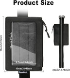 Registration & Insurance Card Document Holder for Visor, Carrying Case for High Road Registration and Insurance Pocket, Adjustable Visor Bag Drivers License Holder, Fit Most Car, SUV and Truck (Black)