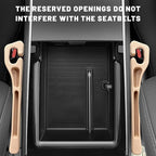 2 PCS Car Seat Gap Filler, Multi-Purpose Auto Seats Gaps Filler Side Organizer with Storage Slot, Super Flexible Gap Blocker Between Seat and Center Console, Car Accessories (Beige)