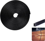 16.5FT(5M) U Shape Car Door Edge Guards Black compatible with Honda CRV SUV 2025 2024 2023 -2017 LX EX EX-L Upgraded- U-Shaped Automotive Trim Car Door Edge Protector No Glue Required, Fade-Resistant