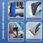 Car Snow Brush and Ice Scrapers with Foam Grip Telescopic Snow Scraper Extendable Snow Removal Tool for Cars Trucks Windshield Window