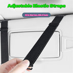 Car Sun Visor Organizer — Multi-Pocket Sunglasses & Card Holder