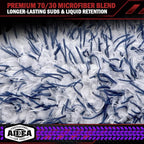 AIDEA Car Wash Mitt Microfiber, 1PK Wheel Cleaner Mitts, 7.12' X10.14'' | Scratch Free Lint-Free, Extra Plush Premium Microfiber Mitt Car Wash Brush, Regular Size