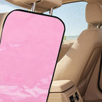 Car Kick Mat and Back Seat Kick Protector for Pink Non-Slip Vehicle Seat Back Cover Mat Sturdy Automotive for Family Cars