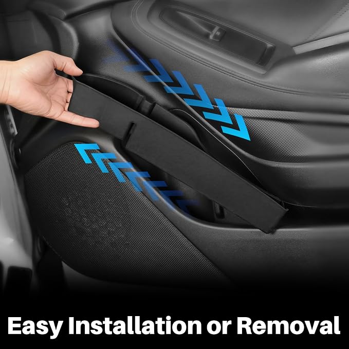 Car Door Side Storage Tray for Subaru Forester 2019–2024, Silicone Door Pocket Liner Insert Organizer, Anti-Slip Door Side Storage Box Protector Set of 4