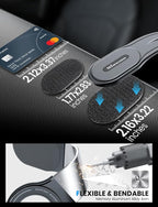 for MagSafe Car Mount Detachable, Bendable Aluminum Arm Magnetic Phone Holder for Car【20 Strong Magnets】 Cell Phone Mount for Car Dash Fit iPhone 17 16 15 14 Pro Max Mini Mag Safe Accessories