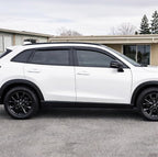2023-2026 Tape-On Rain Guards for Honda HR-V Side Window Visor Deflectors LX EX-L Sport Smoke Tinted HRV Vent Shade Protectors 2024 2025