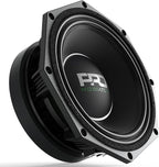 PRO834MB Loudspeaker - 8" Midbass Aluminum Basket, 1400W Max, 350W RMS, 4 Ohms - Premium Quality Audio Door Speakers for Car or Truck Stereo Sound System (MB-PRO834MB)
