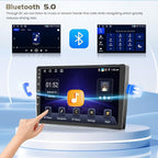 Car Radio for Jeep Compass Patriot 2010-2016, Android 15 Car Stereo Wireless Carplay, 10.1 inch Touch Screen with Android Auto 5G WiFi GPS Bluetooth 5.0 1280 * 720 4+64G