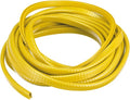 U Channel Edge Trim, 16.4ft Length Rubber Guard Seal Strip Edge Protector Fit for 1-2.5mm Edge, (15/64" W x 25/64" H) Yellow