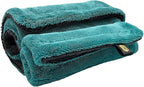Microfiber Drying Towels (2-Pack) – 1400 GSM Twisted Loop, Large 24"×36" + Medium 16"×24" – Ultra Absorbent, Streak-Free, Scratch-Free Car Drying Towels