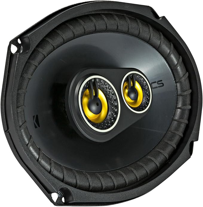 46CSC654 & 46CSC6934 CS Series Car Speaker Bundle – 6.5” 2-Way & 6x9” 3-Way Speakers (4 Total), 450W Peak, EVC Tech, Polypropylene Cones, Zero-Protrusion Tweeters.