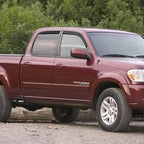 Window Rain Guards Visors for 2004 2005 2006 Toyota Tundra Crew Cab, Out-Channel Window Vent Wind Shades Shield Deflectors for 04 05 06 Tundra Double Cab