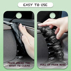 Cleaning Gel for Car Cleaner Cleaning Kit Automotive Air Vent Dust Cleaning Slime for Auto Cleaning Putty Universal Dust Car Accessories Car Interior Cleaner Keyboard Cleaning Laptop Black | Automotive Air Vent Dust Cleaning, Universal Dust Cleaner, Ca...