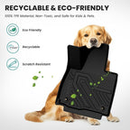 Floor Mats for Kia Telluride 2027 (Only Fit Gas, Not Fit Hybrid), All Weather TPE Custom Fit Floor Liners 1st & 2nd & 3rd Row Car Mats Accessories, Black