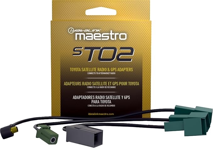 Acc-SAT-TO2 Sat Radio and GPS Antenna adaptors for TO2 Vehicles