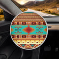 Aztec Steering Wheel Sun Shade Cover Anti-Heat Steering Wheel Sun Block Cover Heat Reflector Universal 17 inch Steering Wheel Sunshade for Most Cars SUV Sedan Van Trucks