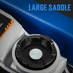 Low Profile Car Jack, 2.5 Ton (5,000 lb) Hydraulic Trolley Floor Jack for Garage, Home, Shop, Lifting Range 3.35" to 14.57", Blue