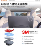 Stow Tesla Phone Mount [Hidden & Strong Magnet] 360°Rotation Foldable Tesla Phone Holder Fit for All Phones, Tesla MagSafe Car Mount, Tesla Accessories for Model Y Model 3/S/X/Cybertruck