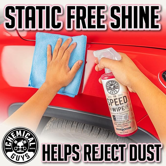Speed Wipe Quick Detailer, Safe for Cars, Trucks, SUVs, Motorcycles, RVs & More, Extra Large 32 fl oz, Cherry Scent