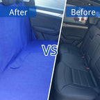 Waterproof Car Seat Cover for Front Seats, Protector for Cars SUVs Trucks, Sweat Towel Seat Covers Bucket for Gym,Workout,Beach,Hiking,Running(Blue,Rear Bench Seat Towel)