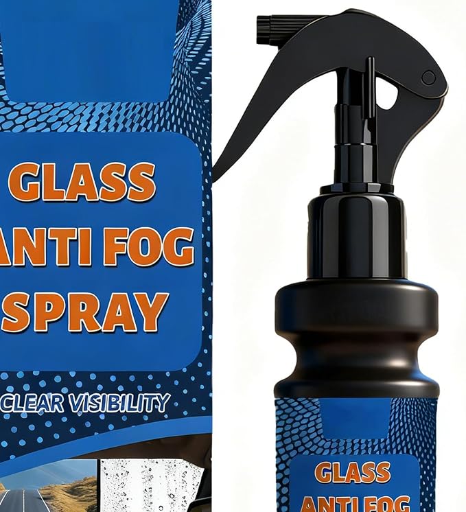 Anti Fog Spray | 120Ml Defogger, Quick Action, Long Lasting | Clear Vision Formula, Streak Free Finish, Glass Safe | Trucks Pickups Suvs Bicycle Helmets Rv Camping Daily Commute Travel