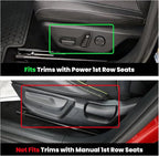 Floor Mats & Cargo Mat Fits for KIA EV6 2024 2023 2022(Not for Manual 1st Row), All Weather TPE Custom Fit Floor Liners for 1st and 2nd Row Car Mats & Trunk Liner for Kia EV6 Accessories, Black