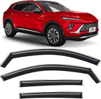 Voron Glass in-Channel Extra Durable Rain Guards for Buick Envision 2021-2026, Window Deflectors, Vent Window Visors, 4 Pieces - 201160