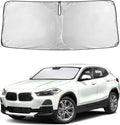 Windshield Sunshade Compatible for BMW X2 2018-2021 2022 2023, Sun Visor for Front Windshield & Window Sun Shade Cover, UV Heat Blocker & Protector, Car Accessories
