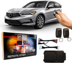 MPC Remote Start Kit Compatible with Acura Integra 2023-2025 | 2-Way 1-Button Remotes Long Range | Plug and Play | No Wire Splicing | USA Tech Support