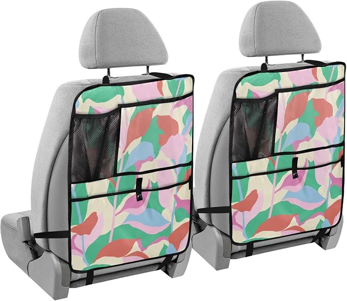 Kick Mats Backseat Protector with Anti Kick Design Offering Safety and Space for Backseat Essentials