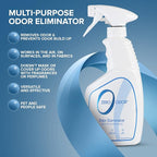 Multi-Purpose Odor Eliminator - Air & Surface Odor – Patented Technology for Bathroom, Kitchen, Fabric, Closet- Smell Great Again, 16oz