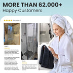 Shiny Wipes XL Drying Towel, The Original, Ultra Absorbent Twisted-Loop Design, Streak-Free Drying Towel, Shiny Wipes Shower Cleaning Cloths (1 Towel)