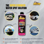 Xtreme Water Spot Remover Gel - Instantly Removes Hard Water Spots and Stains - Works on Cars, Trucks, Boats, RVs, Motorcycles, and More - 16 fl oz. - D1035 Pink