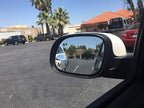 Blind Spot Mirror, 2" Round HD Glass Convex Aluminum Frame Wide Angle Rear View Mirror For All Universal Vehicles Car Suv (Pack Of 4)