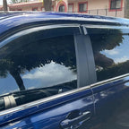 Tape-On Side Window Deflectors for Pilot 2023-2026, Rain Guards Window Visor Rain Guards Vent Guard Shade Deflectors Compatible with Honda Pilot Accessories All-Weather Protection