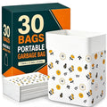 30 Pcs Disposable Car Trash Bags, Seal Disposable Car Garbage Bin Bags, Stick On Car Trash Bin for SUV Truck, RV Travel, Camping, Bedroom, Study Room, Office